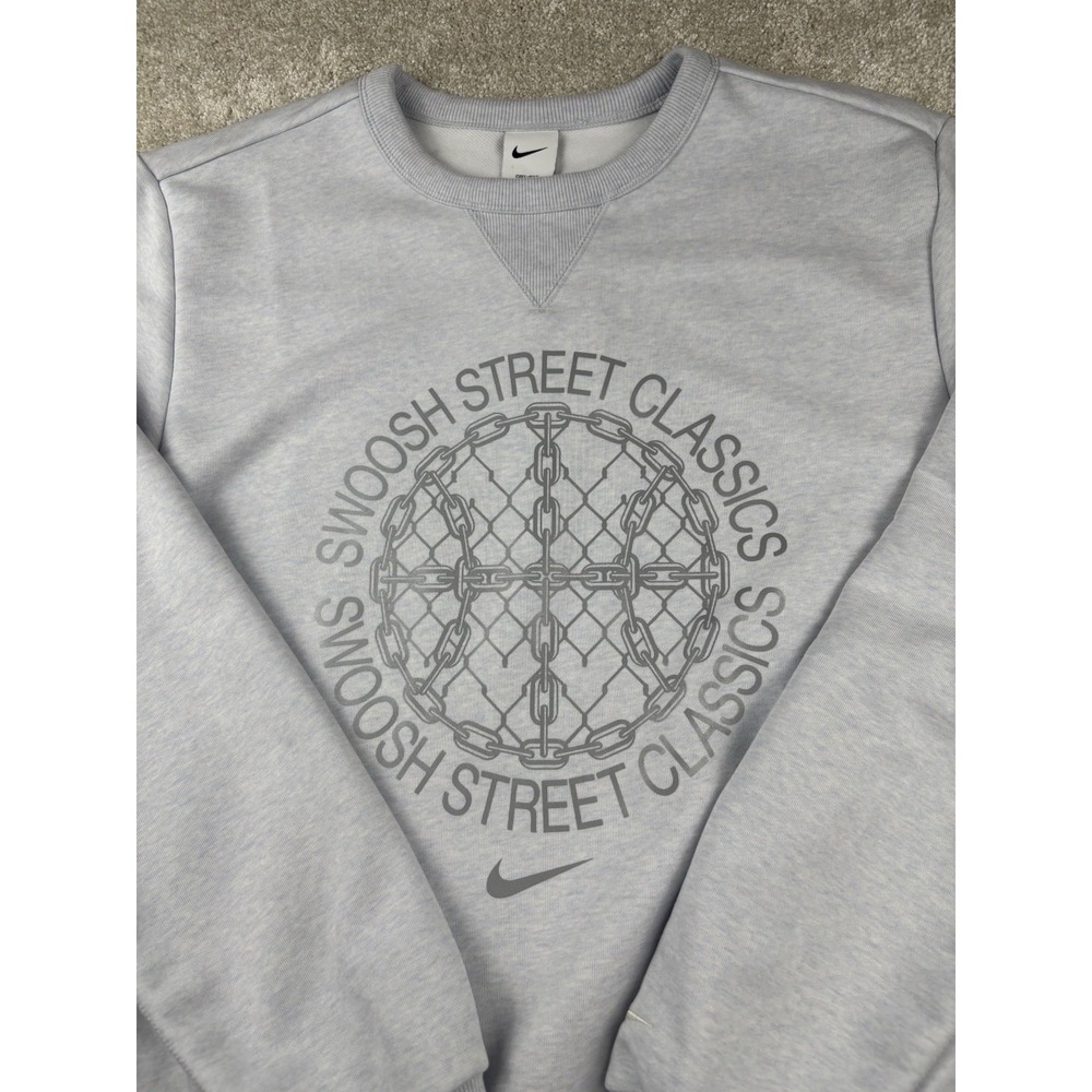 Nike Dri-Fit Standard Issue Swoosh Street Classic Pullover FZ0682-045 Size Large